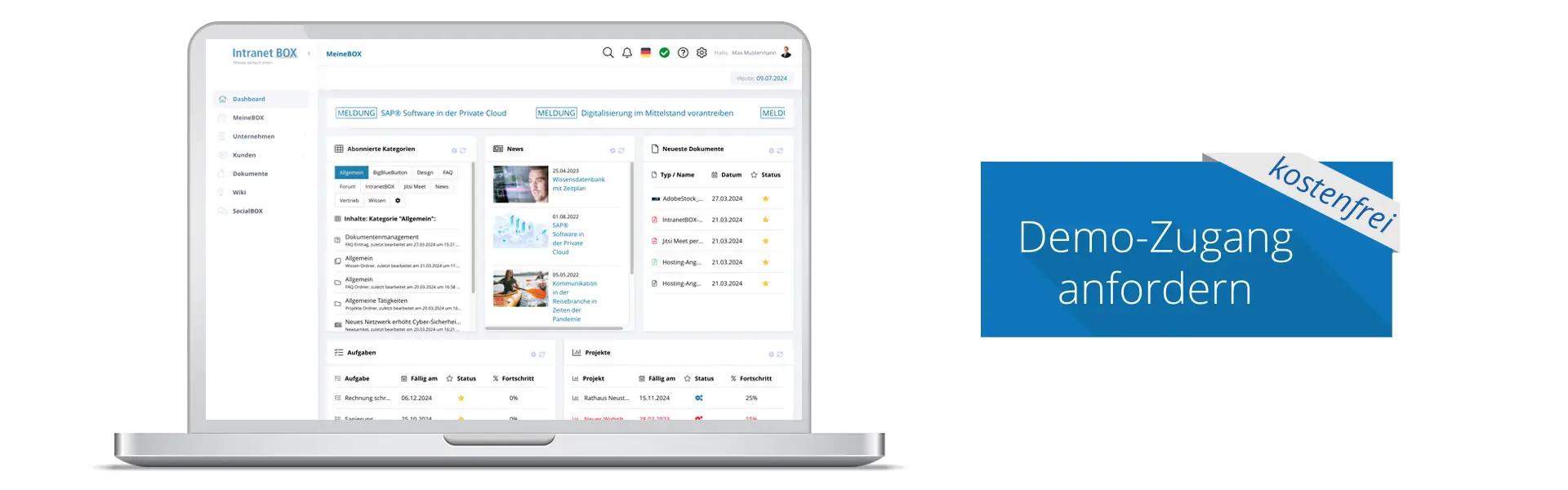 Intranet Demo Zugang
