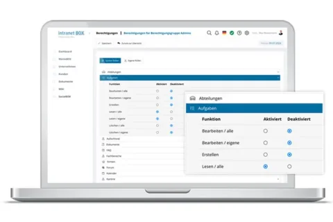 Intranet Pflege und Redaktion