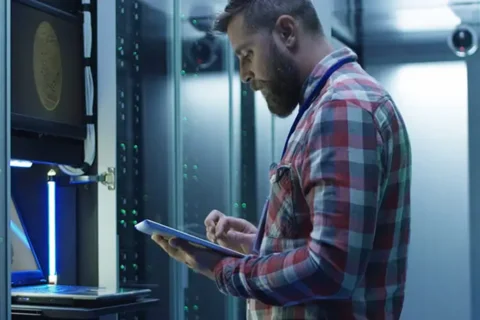 Data center Düsseldorf fire protection